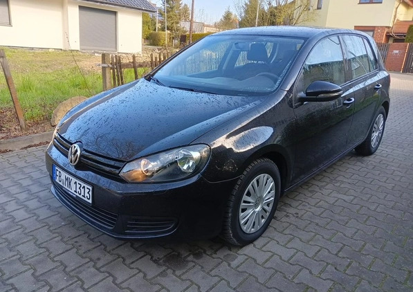 Volkswagen Golf cena 20900 przebieg: 198000, rok produkcji 2011 z Działoszyn małe 211